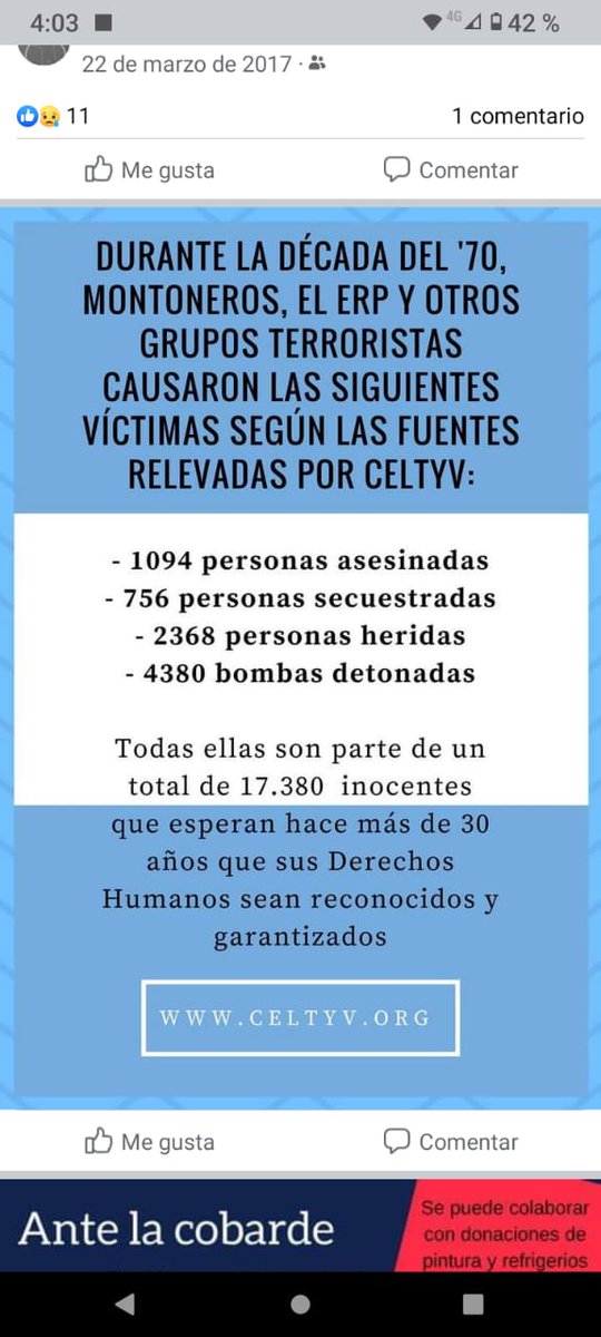 eblasana's tweet photo. @robertotaboada5 No conozco a nadie inocente desaparecido... https://t.co/13syAnx9p2