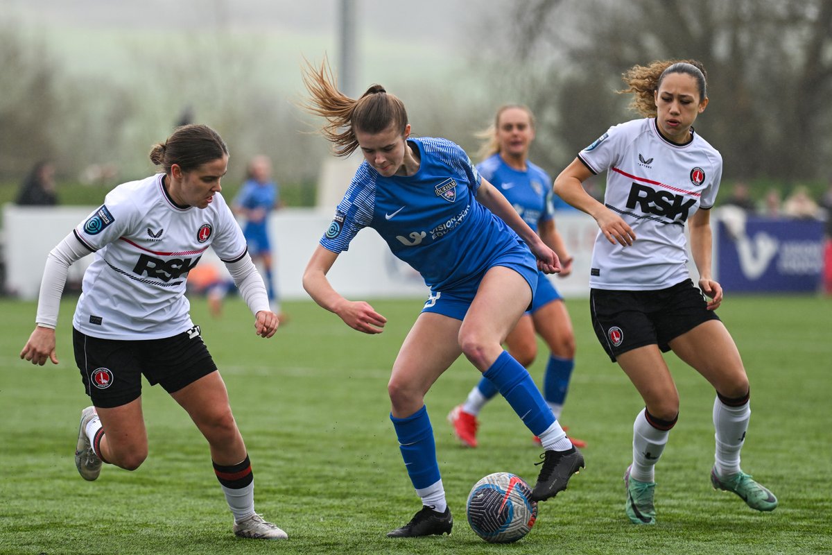 A 1-0 defeat for @DurhamWFC at home against @CAFCWomen in @BarclaysWC in a bruising encounter. Great team effort, but the Charlton goalie was in fine form with several important saves and the early goal was enough to seal victory. #ideventphoto #barclaysWC