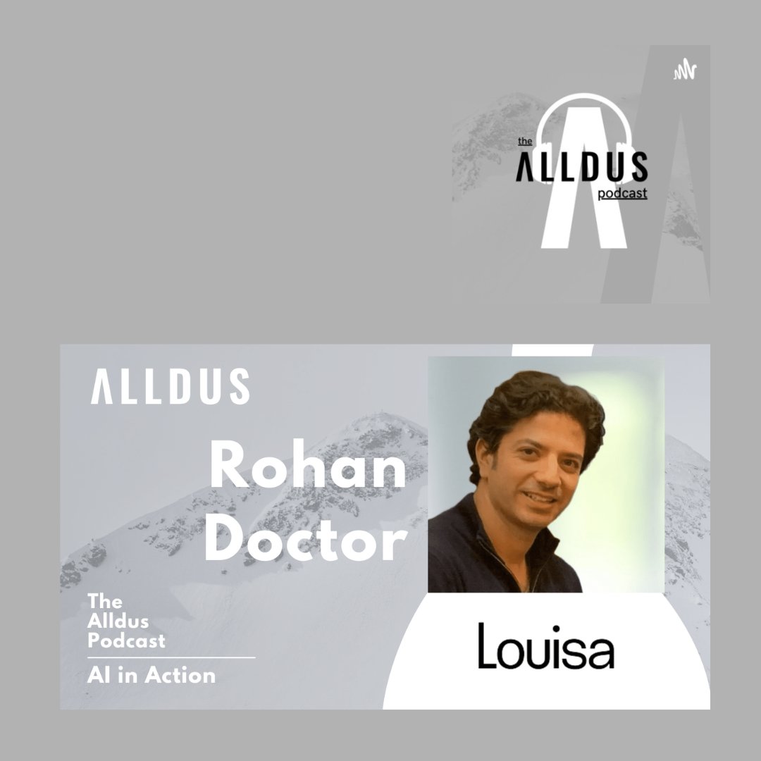 LouisaConnects's tweet photo. 🎙 NEW PODCAST ALERT 🎙

The Alldus Podcast interviewed our Founder and CEO, Rohan Doctor. 

🎧 Listen now, https://t.co/c2ZTy7pA0X https://t.co/i1QRbYpfQU