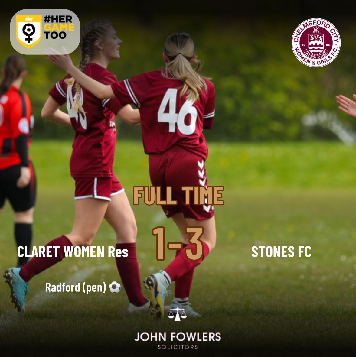 Chelmsford City WFC Reserves tweet media