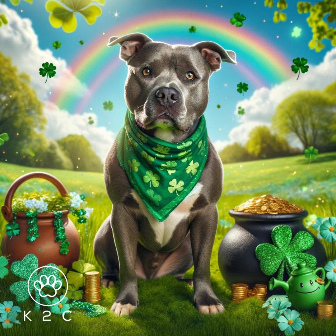 Happy St. Patrick's Day from the Kennel To Couch team! 

#kenneltocouch #pitbullrescue ##pitbulladvocate #stpatricksday