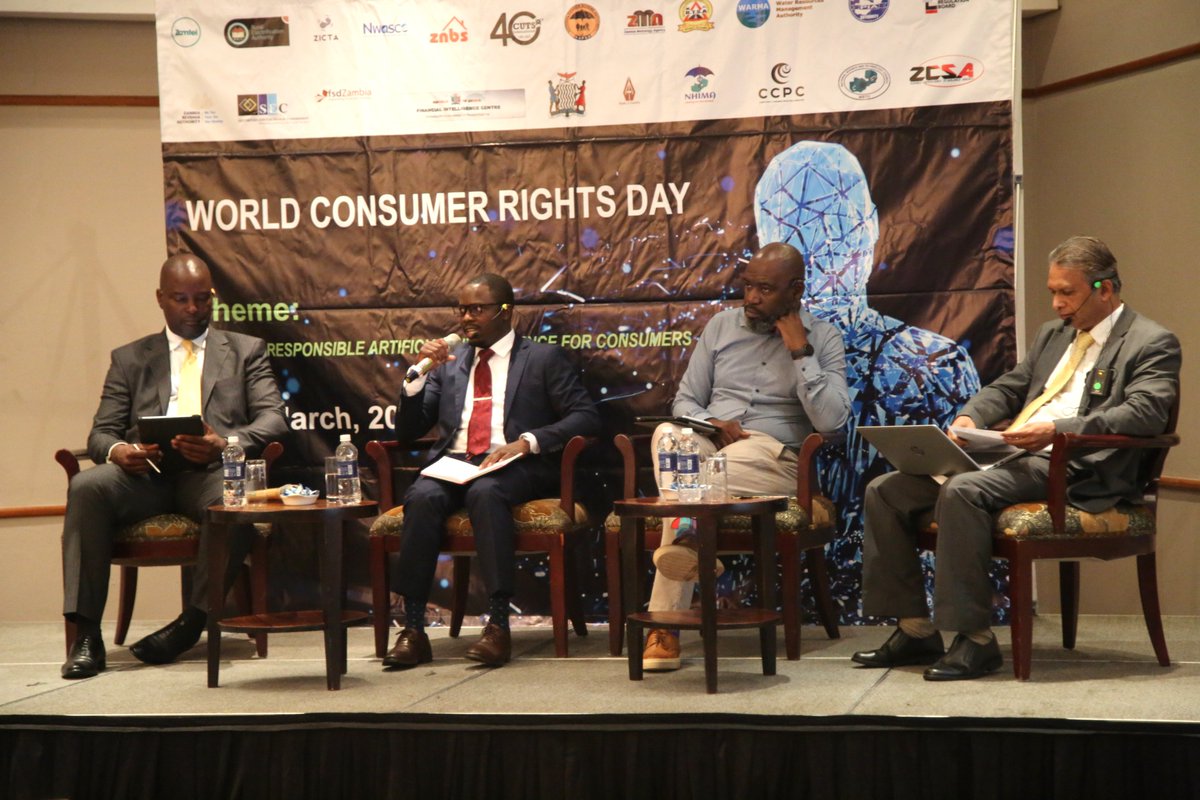 Celebrating World Consumer Rights Day held on 14thMarch 2024, CUTS Lusaka joined hands with other institutions at Taj Pamodzi Hotel in Lusaka to mark this significant occasion. . CUTS board member and regional director, Sajeev Nair, represented CUTS Lusaka.