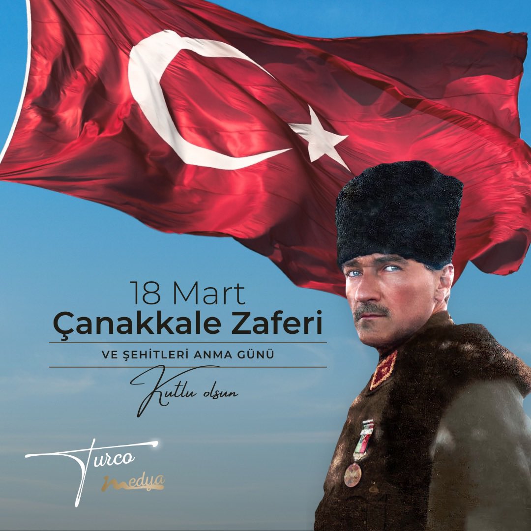turcomedya's tweet photo. Toprağı vatan yapan şehitlerimizi Minnet ve Saygı ile anıyoruz. 18 Mart Çanakkale Zaferimiz kutlu olsun. 

#18mart #canakkalegecilmez #canakkalezaferi https://t.co/q1xD4ETBWw