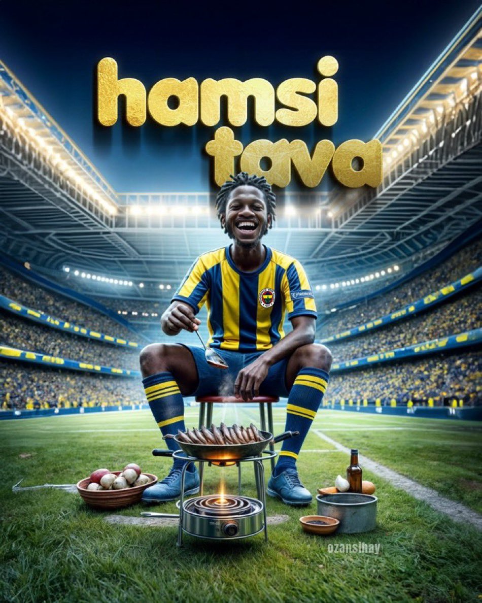 Akşama iftar’da hamsi buğulama varr 💛💙 #TSvFB