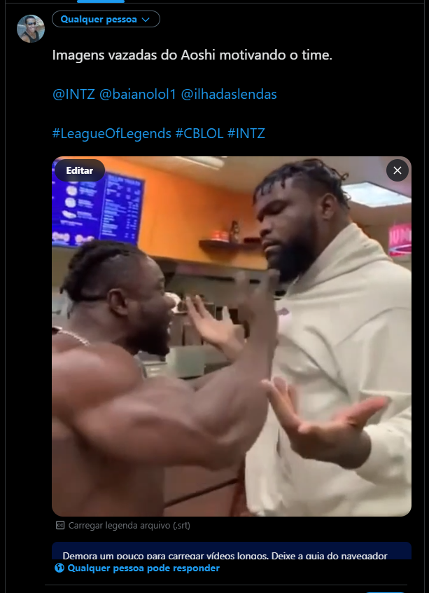 dedelbacana's tweet image. Eu tava com o meme prontinho.

@ilhadaslendas @baianolol1 
#CBLOL #leagueoflegends #INTZ