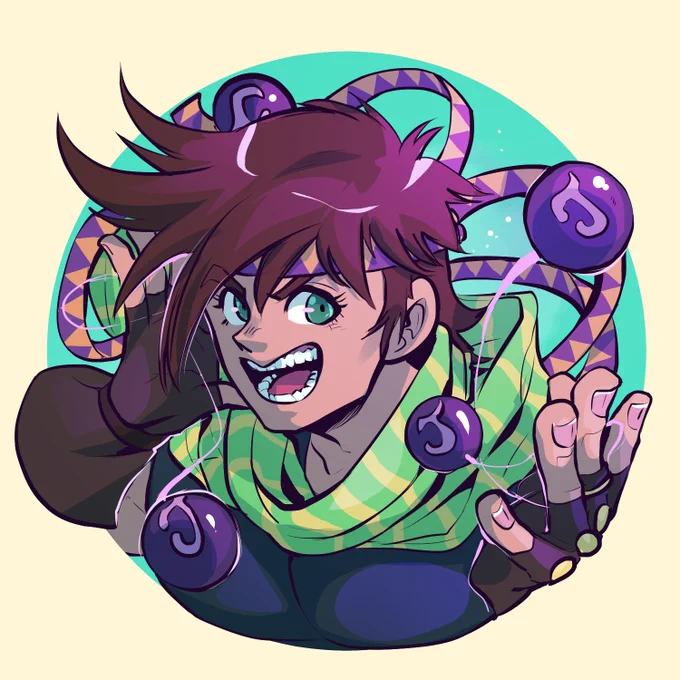 Battle Tendency Boys! (Double-sided Charms)Joseph and Caesar have been on my list for so long and I finally got around drawing them! I love them both so much; I really hope you like them! Gonna have them first at Fantasy Basel 2024 and then in the online shop! 