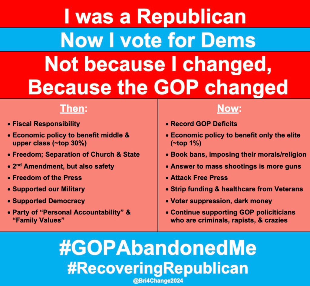 @EdKrassen Here’s what I say to my trump supporting friends and family: I hate trump. If you voted for trump before, or are considering voting for him in 2024, I do NOT hate you. I know many of you. I understand why you might’ve voted for trump out of a desire for change, for someone who