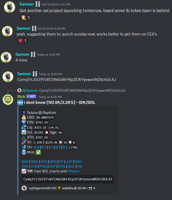 shilluminatidao's tweet photo. It's lock in season, there are no days off, @Sam1r94 is testimony of that $IDK about you, but we're in our bag 

$760k -> $40m MC 🤝 https://t.co/FfwR9Nylg6