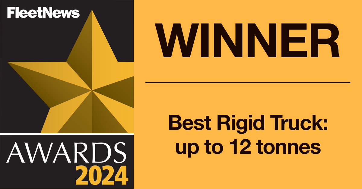 _FleetNews's tweet photo. The DAF LF is the winner of the Best Rigid Truck: up to 12 tonnes, sponsored by @ats_euromaster! Congratulations @DAFTrucksUK! πππ
Check out the #FNAwards results: https://t.co/OovfRkuPhM
#fleet #fleetmanagement #fleetsolutions #DAF https://t.co/wTOD8mGcbf