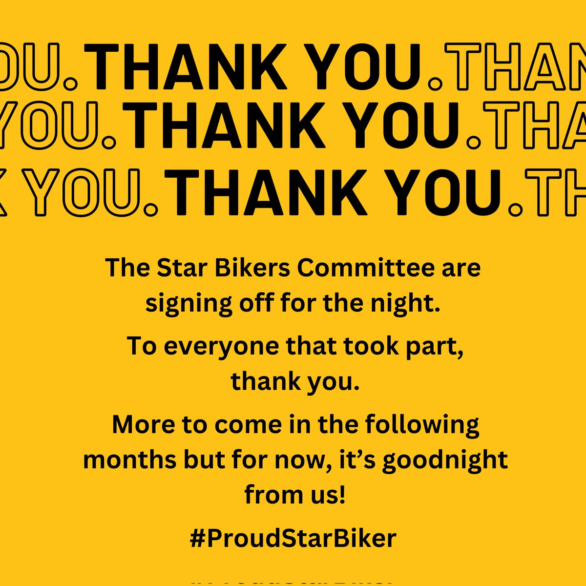 Thank you to everyone who took part in the Star Bikers Charity 45th Egg Run 2024. What an amazing turn out! #ProudStarBiker