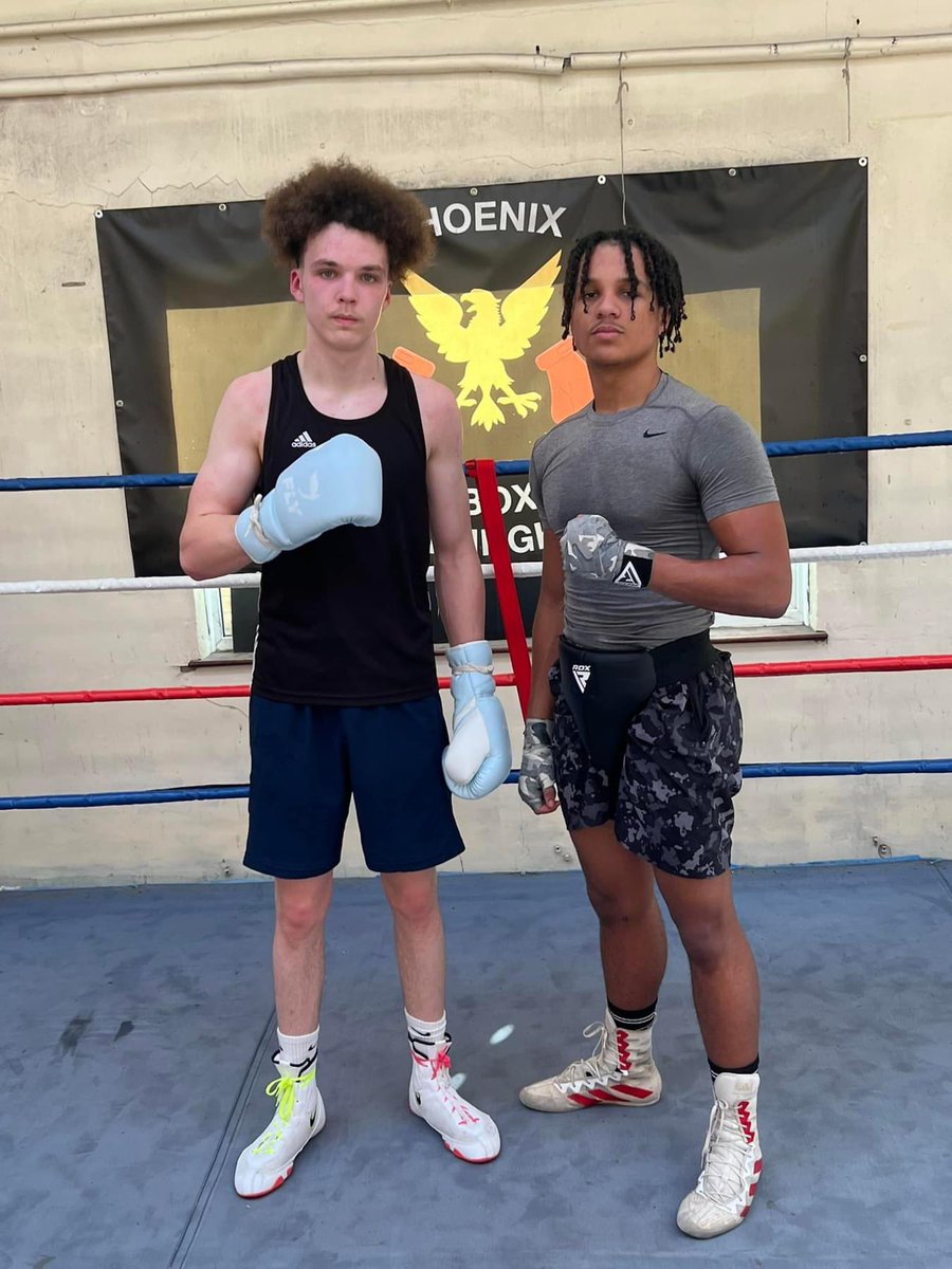 We took our Christian and Alex over to Phoenix ABC this afternoon and they got some very good rounds of sparring in! Christian is ready for his third bout next Saturday and Alex will be having his first one very soon. #NSB #ChampionsInAndOutTheRing #SparringDays