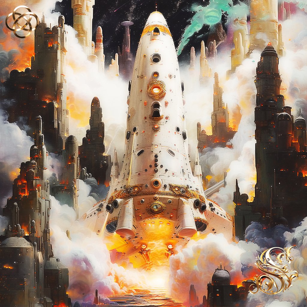 SarantuyaSimone's tweet image. 👨🚀🖖
#HamamotoEXPO #MidjourneyV6 #Spaceships