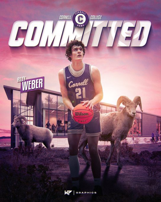 2024 WF 6’5 @weberriley21 has committed to Cornell College. 📸 cred: @Wp_Graphics #MidProFam #ThisIsWhatWeDo #TrustTheProcess #EarnYourRespect