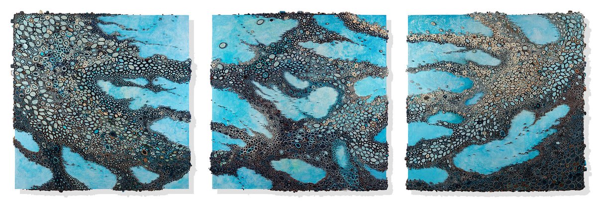 WomensArtForAll's tweet photo. Amy #Genser (@AmyGenserStudio) •Lagoon• #WomensArt #ArtByWomen #WomenArtists https://t.co/06AfDKYL7s