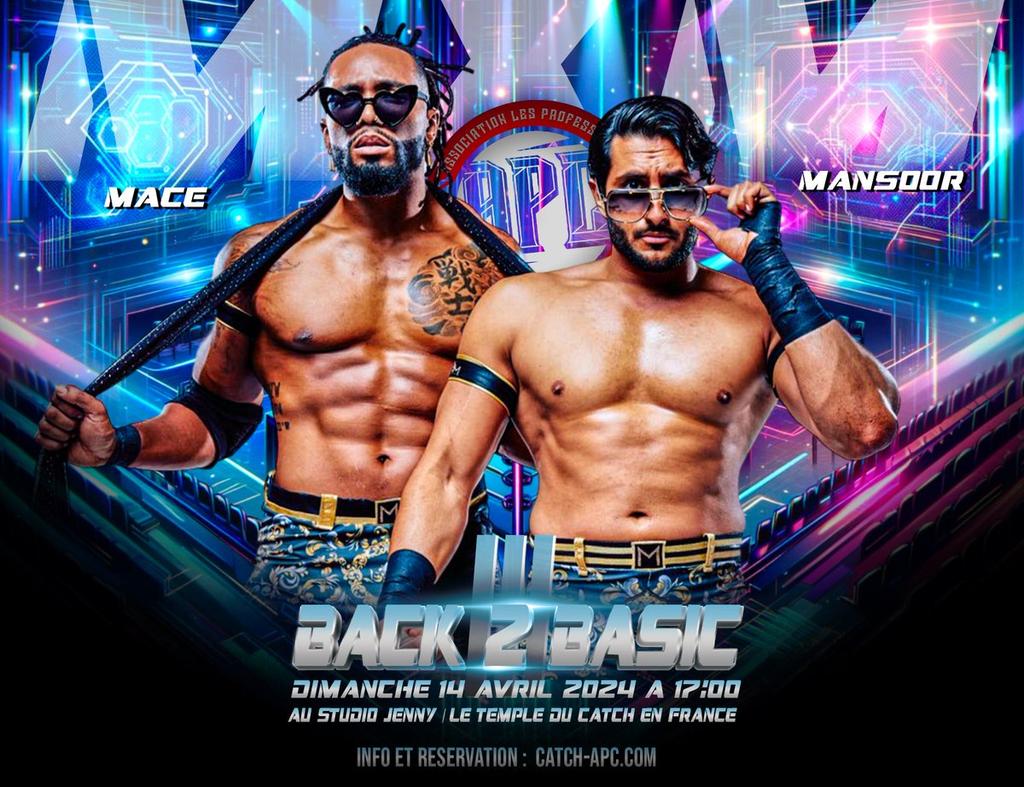 Juste_Damien_C's tweet image. Alerte Catch:

Pour le prochain show @APCcatch #Back2Basic 

Apc a confirmé la présence de la Team @GREATBLACKOTAKU et @suavemansoor

#fan2catch #ilovewrestling