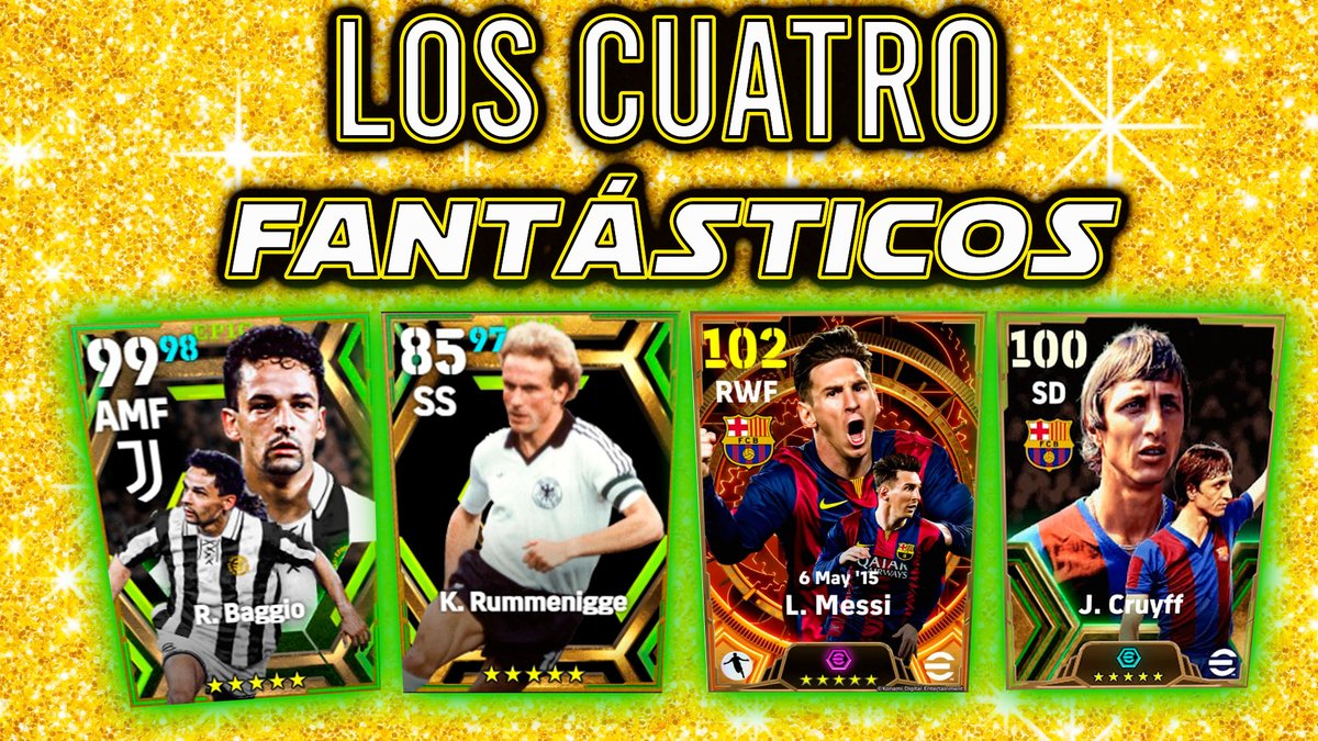 LOS MEJORES!! youtube.com/watch?v=uDmbGI…
#eFootball2024 #eFootball #eFootball2024Mobile
