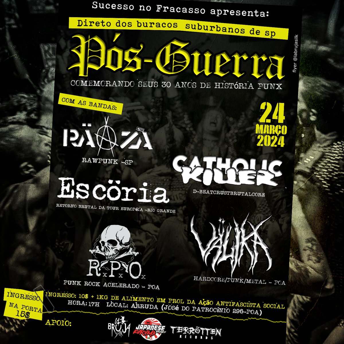 Sub_Discos Cultura Marginal: 30 Anos de Resistência: Duas Noites de Punk Pós Gu... subdiscos.blogspot.com/2024/03/30-ano…