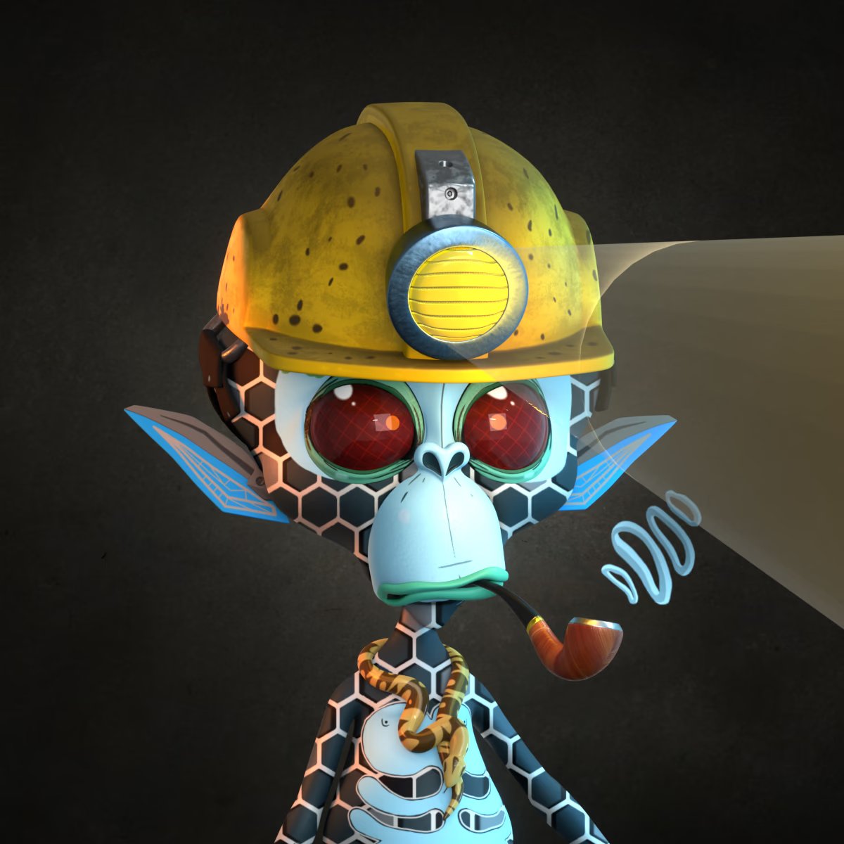 It's happening👀<a href="/MoonApeLab/">Moon Ape Lab</a> 3D avatars are minting for OG's.
#MAGMI