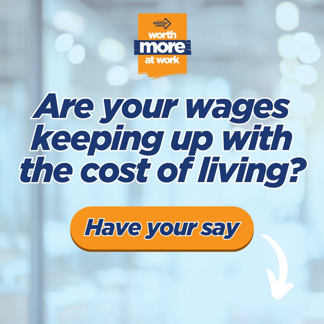 Tell us what a pay rise would mean to you and the ASU will be your voice for a pay rise. Take the survey here: bit.ly/wagescostofliv…