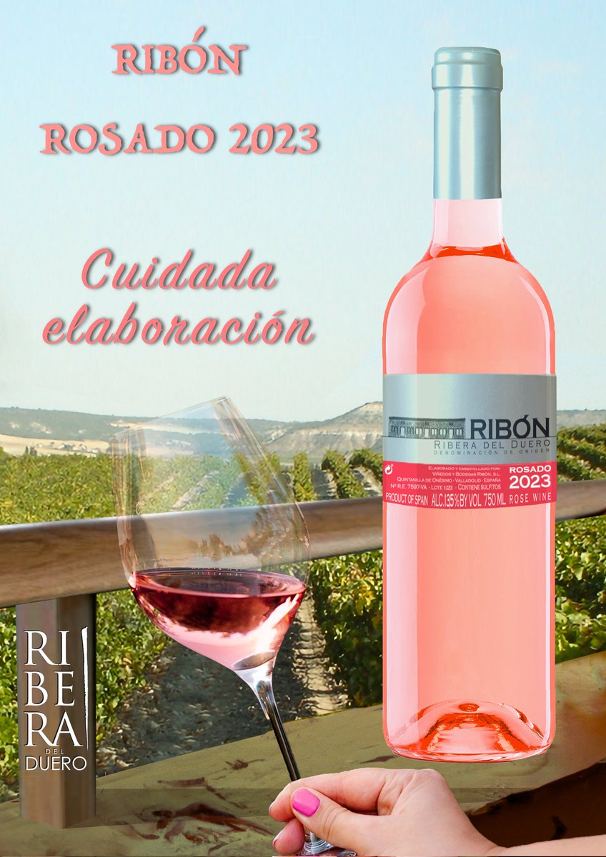 Nuestro vino más caprichoso y consentido ve la luz: Ribón Rosado 2023. Un placer para los sentidos!
