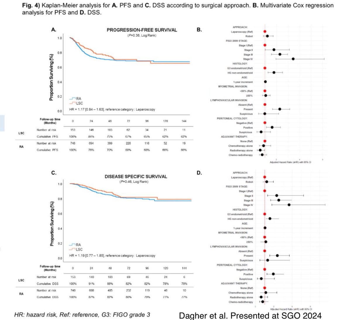 Christian Dagher (@chrisdaghermd) on Twitter photo Another project with Dr. <a href="/leitaomd/">Mario M. Leitao, Jr</a> looking at performance of robot assisted laparoscopy compared to conventional laparoscopy in setting of high-grade endometrial cancer demonstrating safety of the former. Proud to share our encouraging data at #SGO2024 @SGOmtg #gyncsm Another project with Dr. <a href="/leitaomd/">Mario M. Leitao, Jr</a> looking at performance of robot assisted laparoscopy compared to conventional laparoscopy in setting of high-grade endometrial cancer demonstrating safety of the former. Proud to share our encouraging data at #SGO2024 @SGOmtg #gyncsm