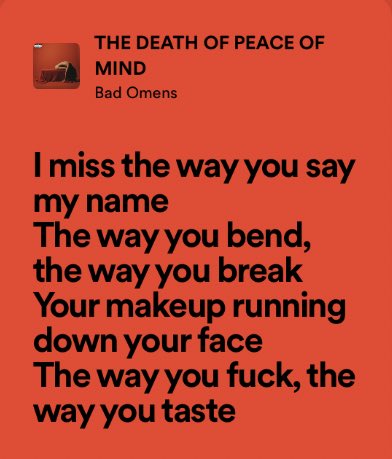 It’s always                                         but never