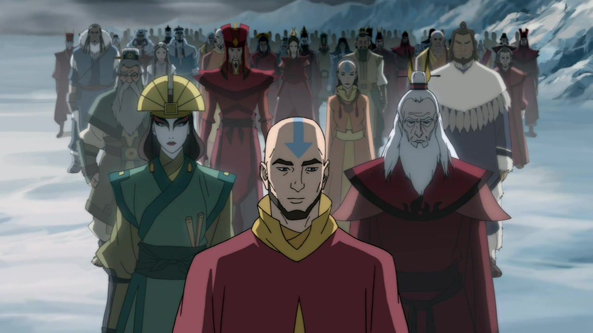 It’s sad that such a beautiful & nuanced story is being reduced to “X is the worst avatar” or “Y is to blame”. They were tragic victims of their circumstances. Roku was betrayed, Aang was outcasted, Korra was broken - They cant escape that curse because Raava chose to be human.