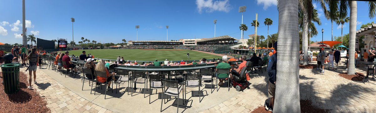 RoBo_BMore's tweet photo. Itโs a beautiful day for an @Orioles at #EdSmithStadium! @losorioles #BBMS https://t.co/BQT3oFypCi