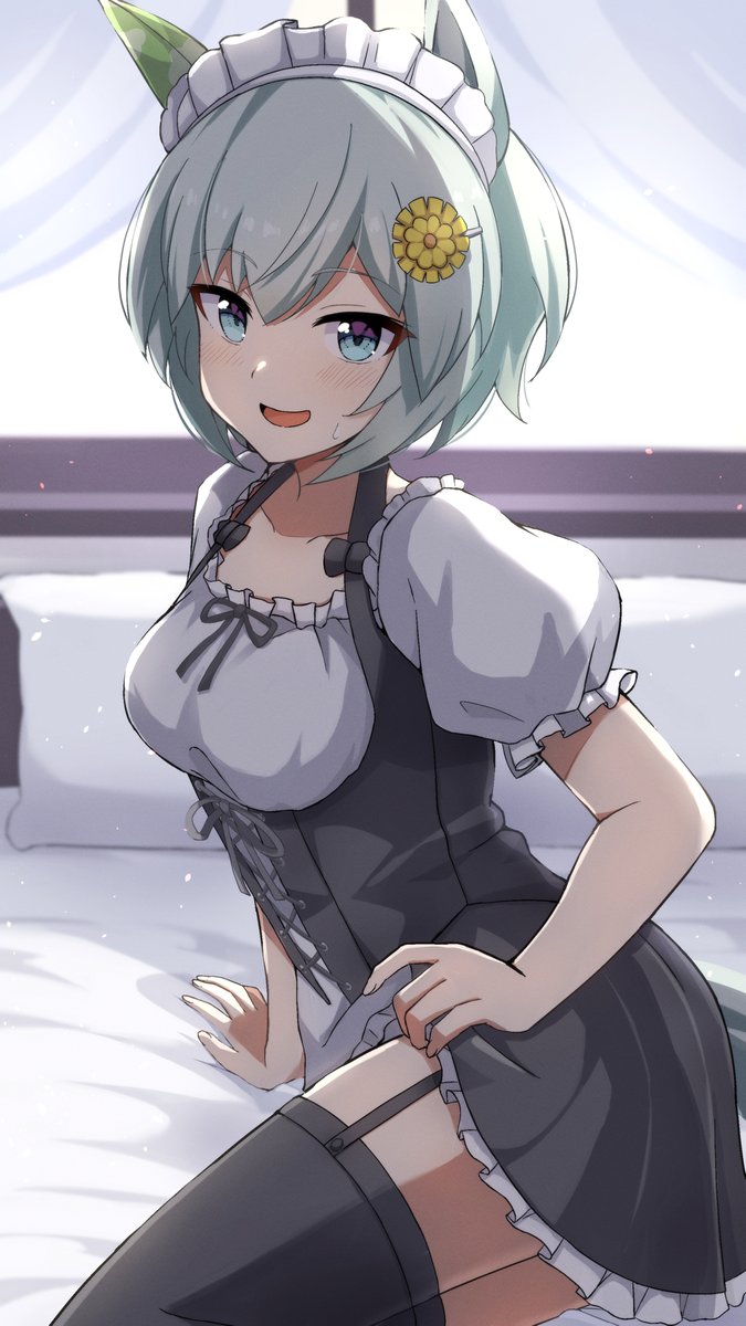 「お、おやおや～？トレーナーさんお顔が赤いですよ～？」
#ウマ娘