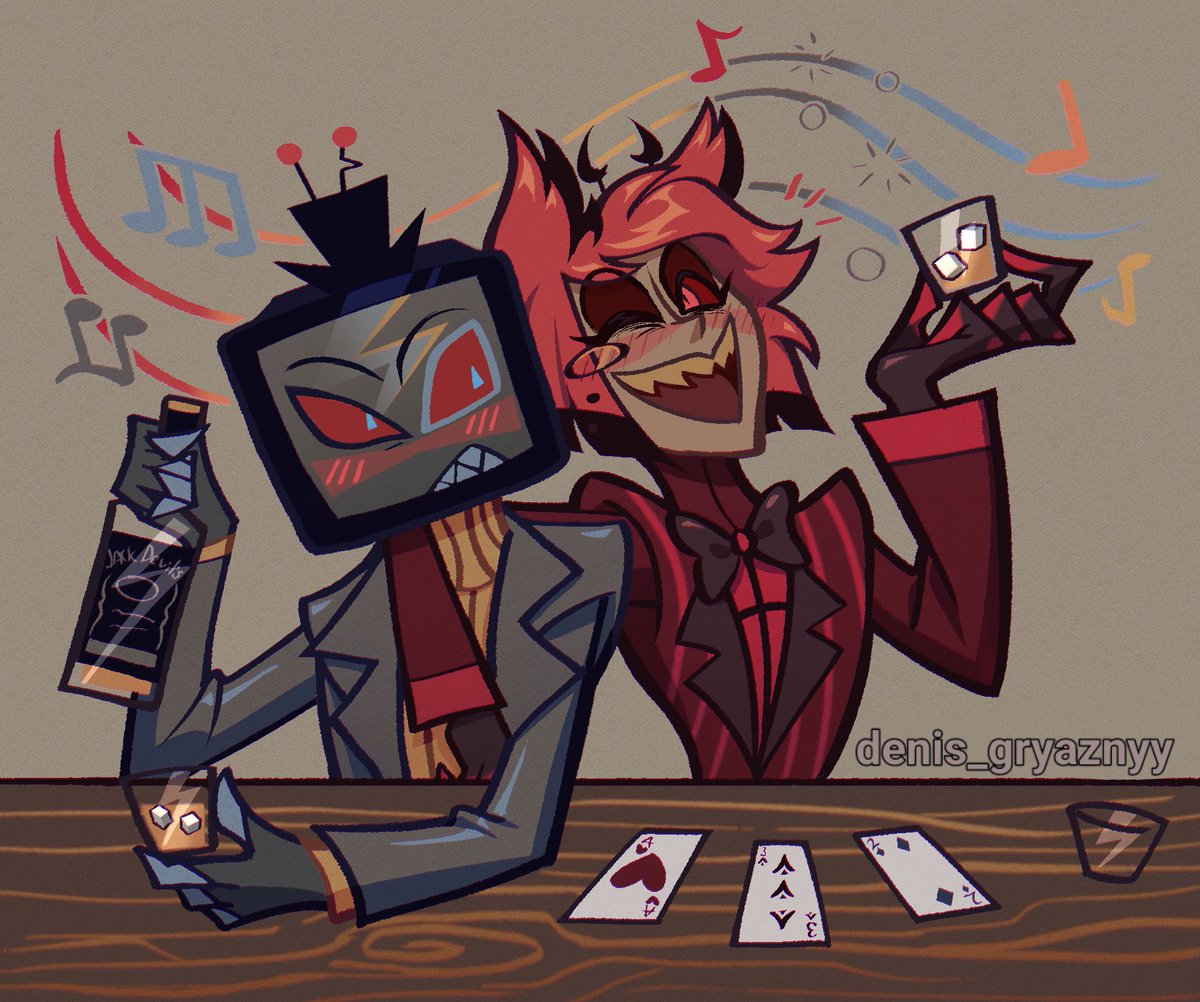 denis_gryaznyy's tweet image. Hello twitter I'm alive
Take a look at this art I made recently
#HazbinHotelVox #HazbinHotelAlastor #HazbinHotelFanart #StaticRadio #RadioStatic #hazbinhotel