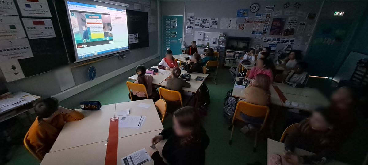 jferrybolbec's tweet photo. Ce vendredi 14 mars les cm1/cm2 de Jules Ferry ont participé au défi lancé en direct par l'équipe de #mathenvie pendant la #semainedesmathématiques
D'autres épreuves sont proposées aux élèves toute cette semaine dont certaines en anglais pour rejoindre la #semainedeslangues https://t.co/infHpcTL4P