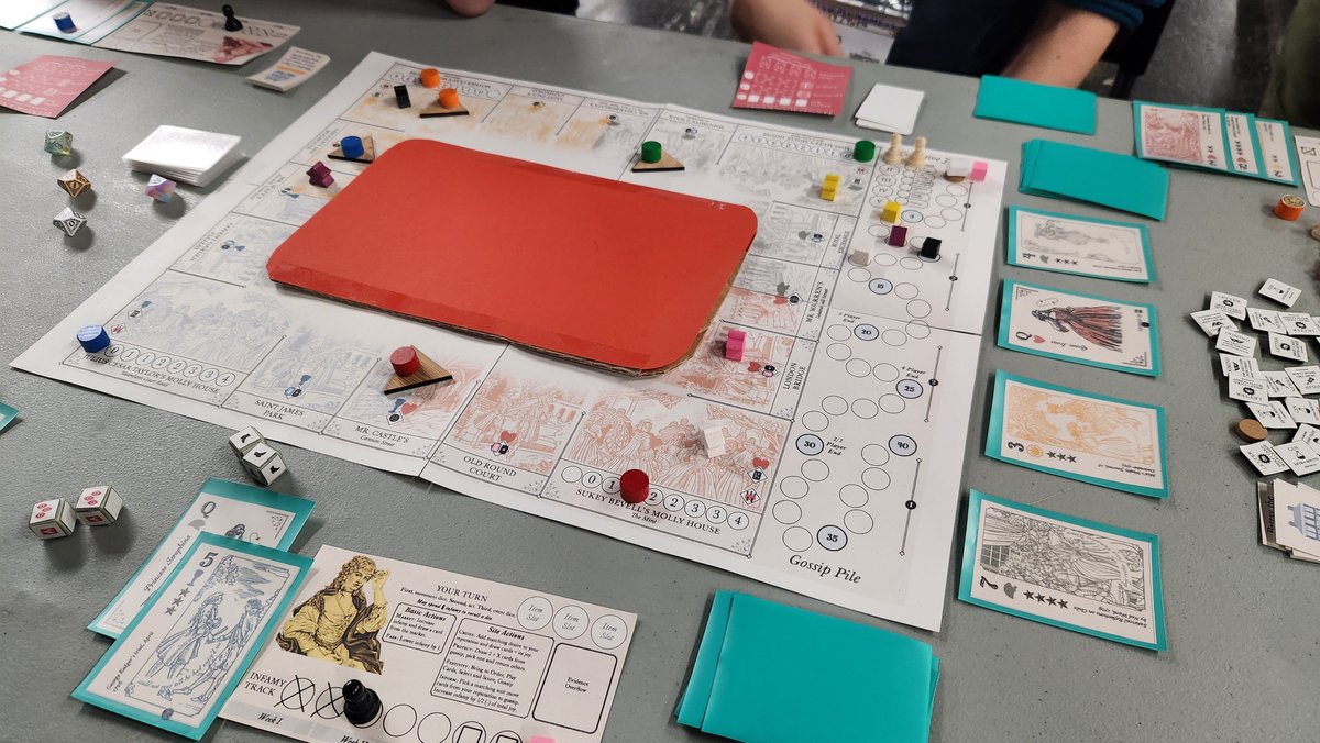 Airecon Highlights. Unreasonably excellent; introducing many lovely peeps to all sorts of historical games, chilling with the Osprey crew, a preview of the excellent Molly House (I was a horrible tratior), and finally the ultimate: bluffing games in the pub. 11/10