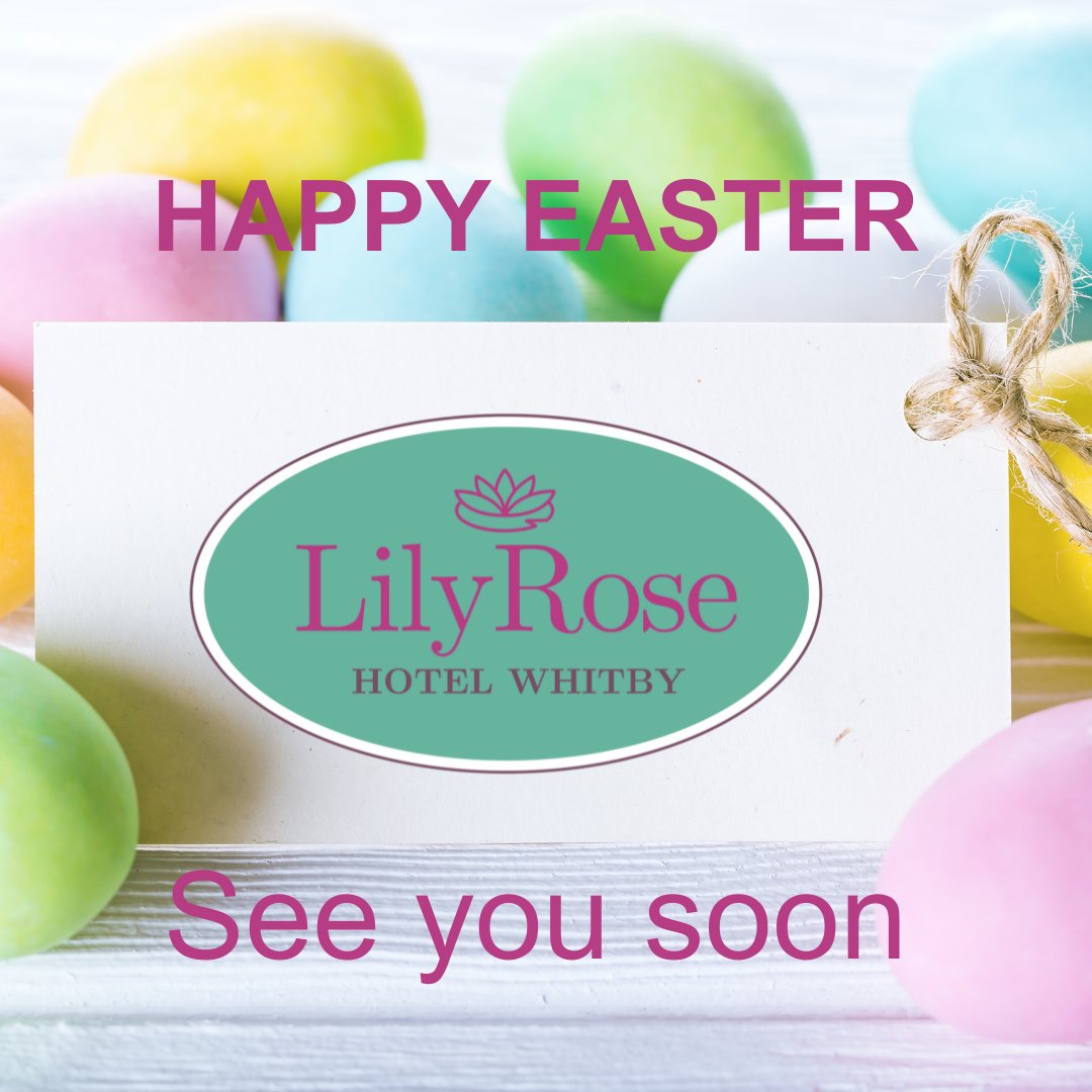 We hope you are not ‘hopping mad’ that you’ve missed out on an Easter Break in #Whitby this year! As the sunny days get more frequent book in any time and stay with us.For best prices BOOK DIRECT &amp; SAVE
 lilyrosehotel.co.uk
#stayinwhitby #lovewhitby #northyorkshire