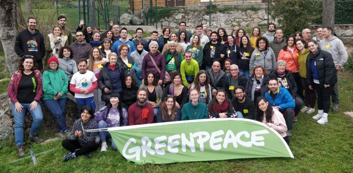 ¡Vaya finde que hemos pasado en el encuentro de voluntariado de @greenpeace_esp ! Volvemos con las pilas cargadísimas!!!!!!!! #greenpeace #voluntasgp #medioambiente