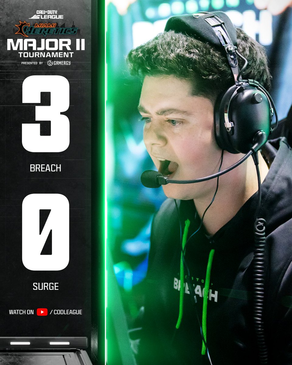 ✅ @BostonBreach win the series and secure Winners Bracket at Major II #CDL2024 | #IntoTheBreach