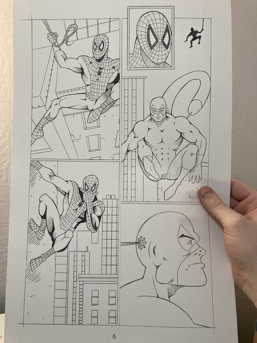 One of my first submissions to Marvel (2011 or 2012). Wonder why they didn’t hire me…