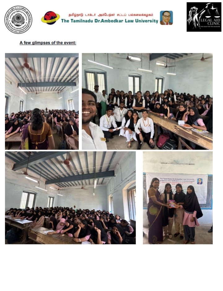 LEGAL AID CLINIC RAISES CYBER CRIME AWARENESS AT GOVT. HOBART HIGHER SECONDARY SCHOOL FOR MUSLIM GIRLS.
#tndalu #legalaidclinic #cybercrime #awareness
