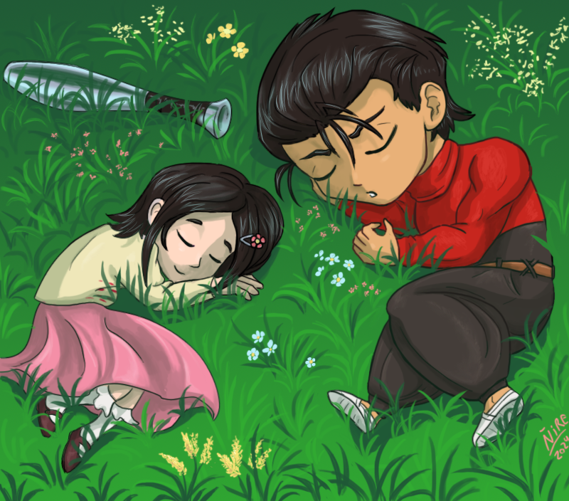FfNotho's tweet image. Oh hey, it's Midnight so #MetalBatMonday in my country! Here's some chibified, sleepy Siblings to celebrate :3 💖💖 I had a ton of fun coloring this! Started last night, finished between this evening & minutes ago.
I'll very soon fall asleep myself, too~✨
#OPM #Badd #Zenko