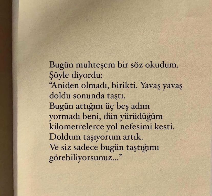 scorpiohanimm's tweet photo. Aniden olmadı, birikti. yavaş yavaş doldu sonunda taştı. 
Ve siz sadece bugün taştığımı görebiliyorsunuz. https://t.co/YYijf87oXZ