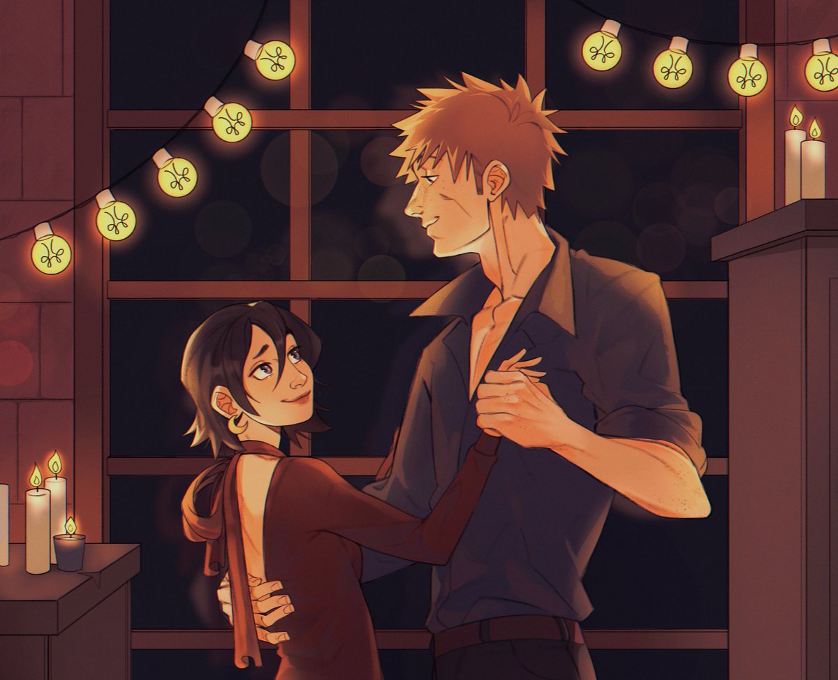 My piece for my second team for the #ichirukicollab! I had the pleasure of working with <a href="/_kostochka/">ana 🦴 working on comms</a>, <a href="/MoonbabyTsuki/">AiTsuki</a> and <a href="/WatchShieldKill/">Shield🌸🗡</a>. If you're like me and grew up watching Friends, you're going to love this!! 
Linearts and fic below! <a href="/ichirukicollab/">Strawberry Tales: An IchiRuki Collab</a>