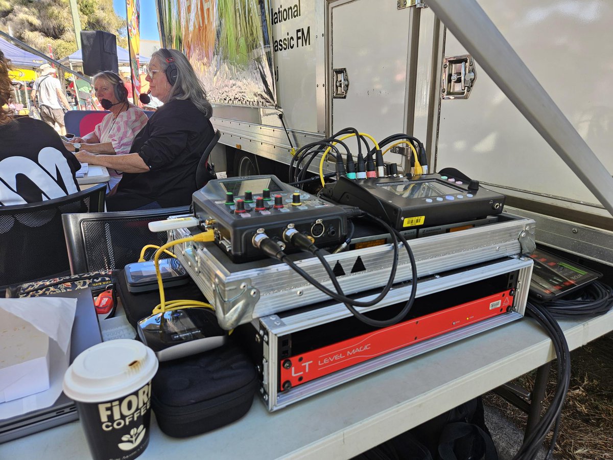 Tieline's tweet photo. ABC Radio in Perth broadcasted live from a community event in Mt Hawthorn, Western Australia on the weekend with the #Tieline ViA. #liveremote #OB #IPaudio #golive https://t.co/kFq1jfi75m