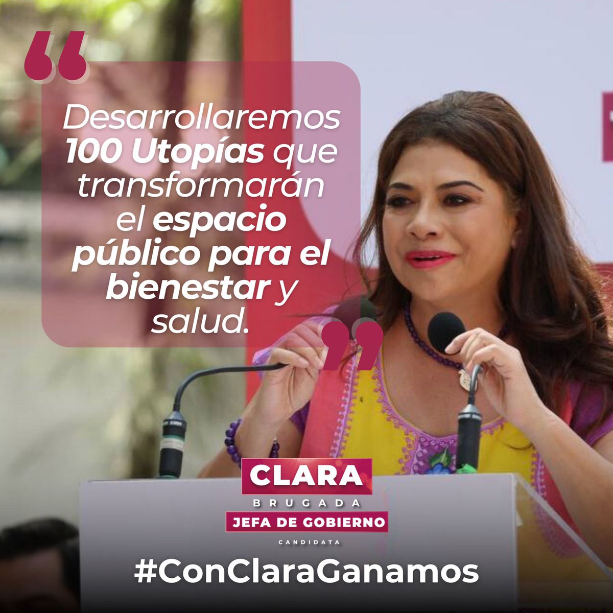 Monicao2712's tweet photo. ¡Vamos por las utopías en toda la CD de México!
#ConClaraGanamos https://t.co/0mZYuhm1L5