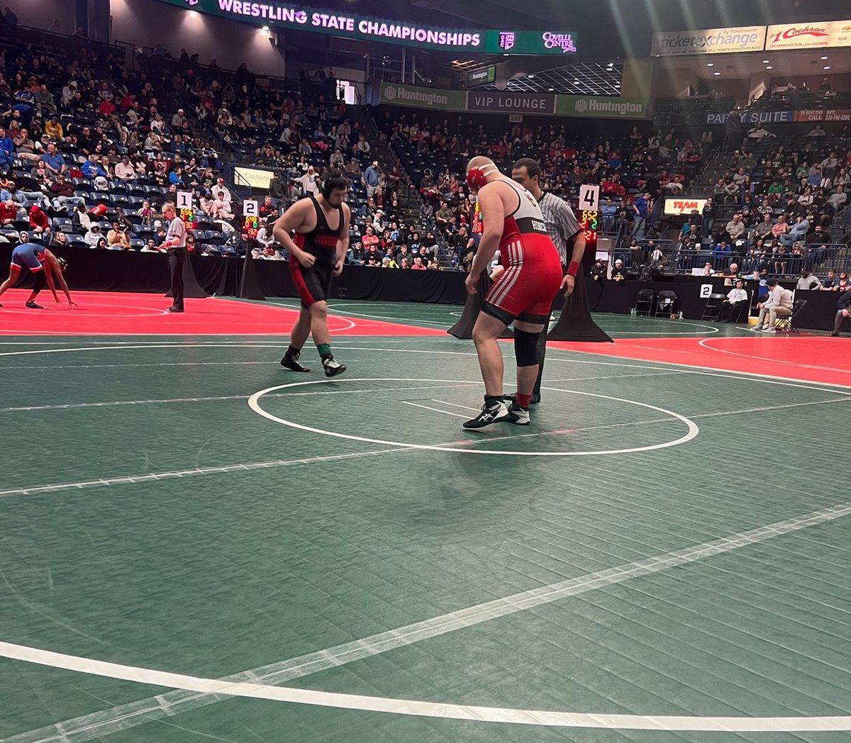 We are proud of our Shore wrestlers who wrestled in the OAC Junior High State Championships this past weekend! You’ve all had an awesome season! Keep up the great work! Sam M. Frankie N. Eli T. 👏💪 #DedicationDeterminationHardWorkTogether #WeHaveWhatItTakes #OnceACard