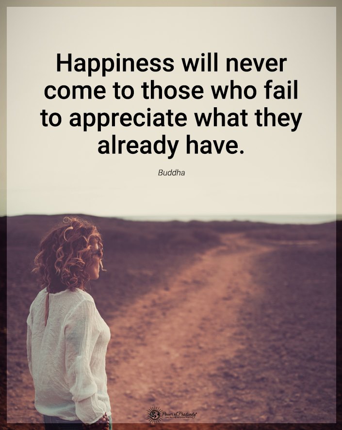 "Happiness will never..." #happiness #appreciate #grateful #gratitude #contentment