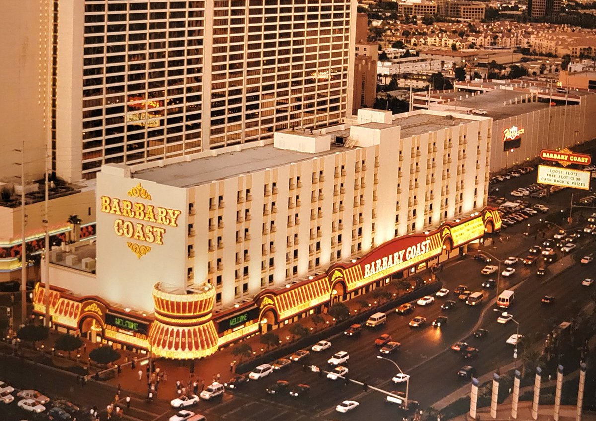 The Barbary Coast in white. 1996.