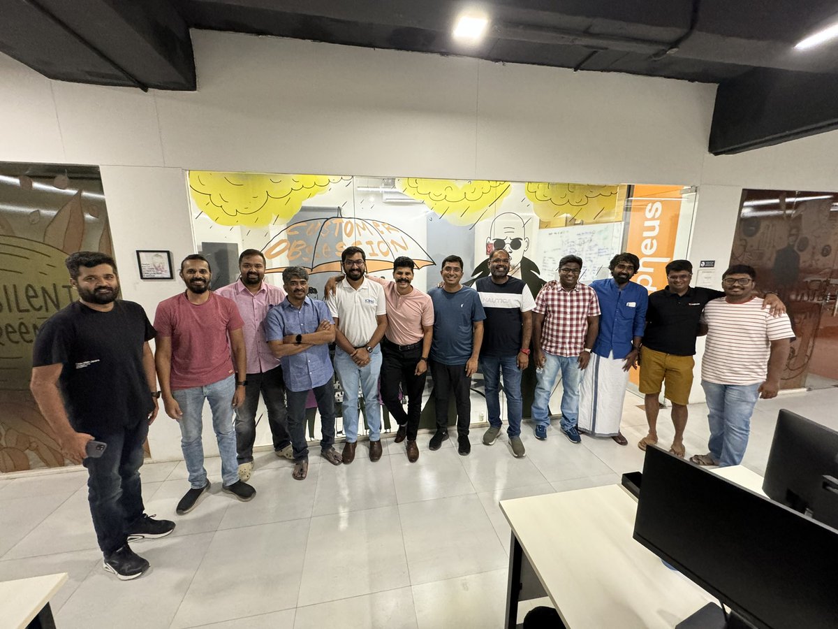 rajeshsawhney's tweet image. Coimbatore Startups 

Had a wonderful interaction with 15 leading startup founders in Coimbatore. We had deep discussions on the new opportunities that are opening up by the rapid adoption of Generative AI and fast growing aspirations of Indian consumers. 

Many of them run SaaS…