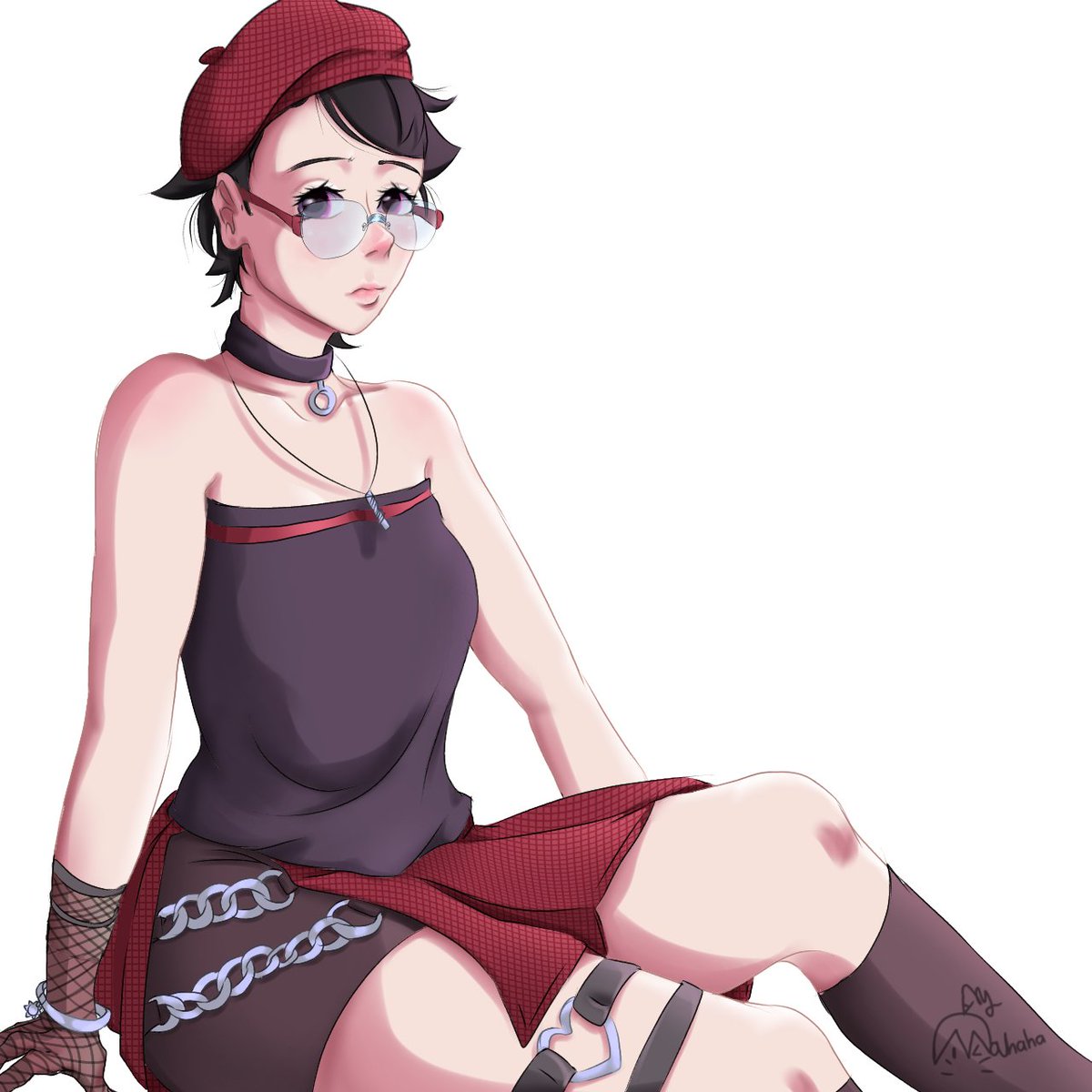 Dibujito rápido de mi Saradita🥗💜✨
#BORUTO #sarada #SaradaUchiha #fanart #digitalart