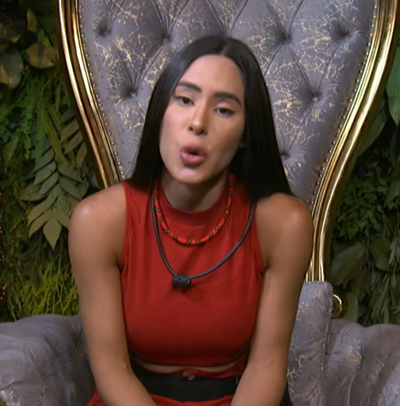 poptime's tweet photo. PERDIDA! Mesmo com seus aliados indo no Bin Laden e os rivais indo na Alane, Isabelle votou no Buda. #BBB24 https://t.co/775nr2nOdw