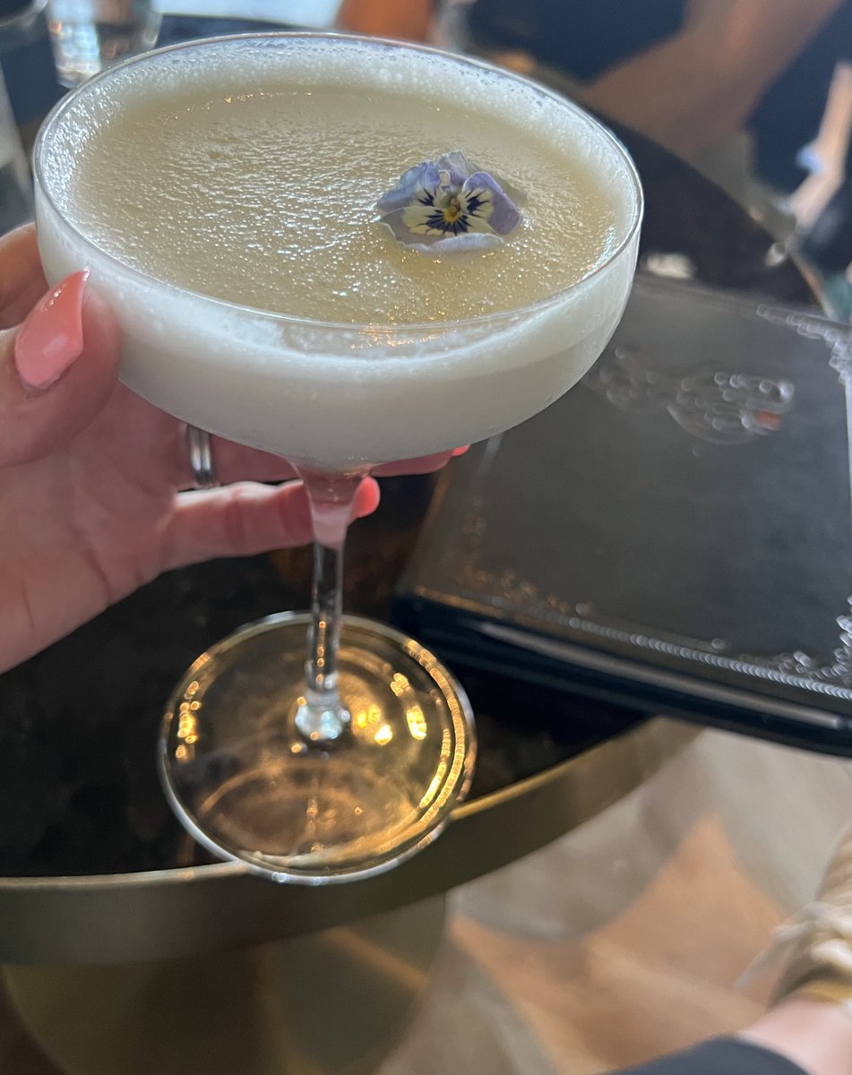 Still thinking about the Lavender Fog I had tonight at Enchanted Rose