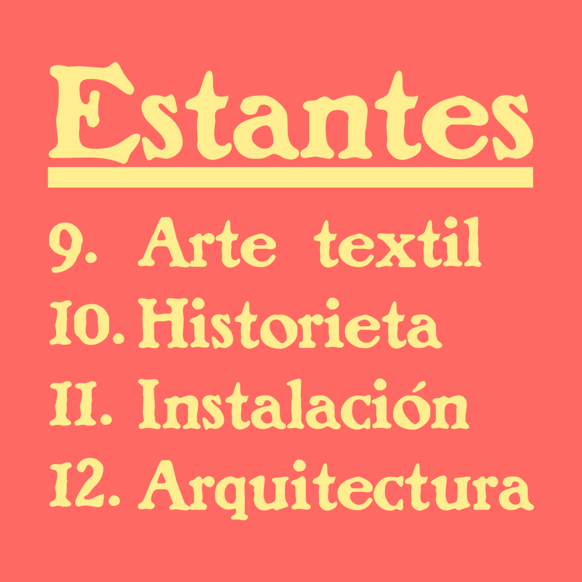 docestantes's tweet photo. Todo el arte expuesto y presentado en doce estantes. https://t.co/V9Uz9X5JFq